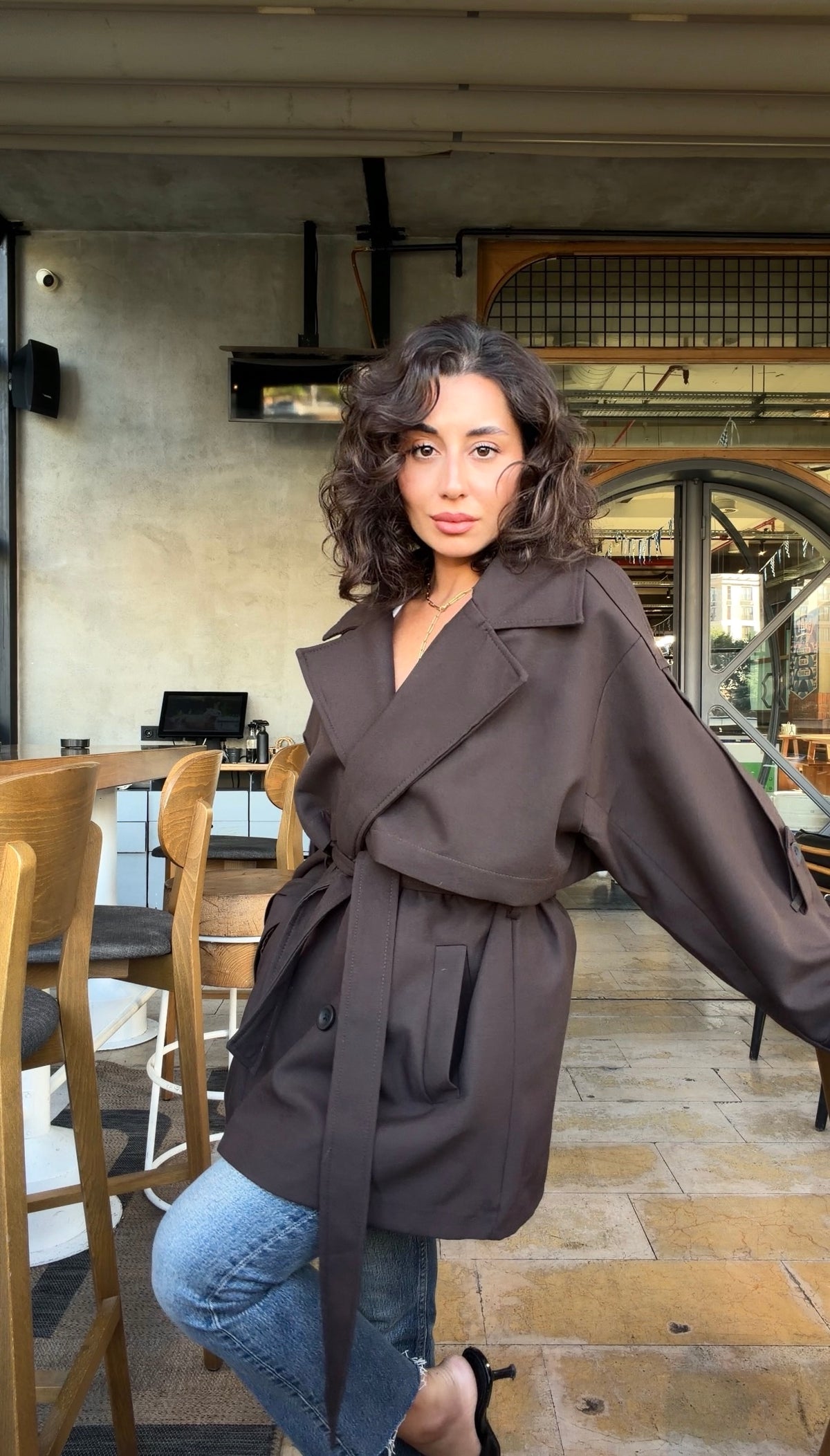 Mocha Muse Trençkot