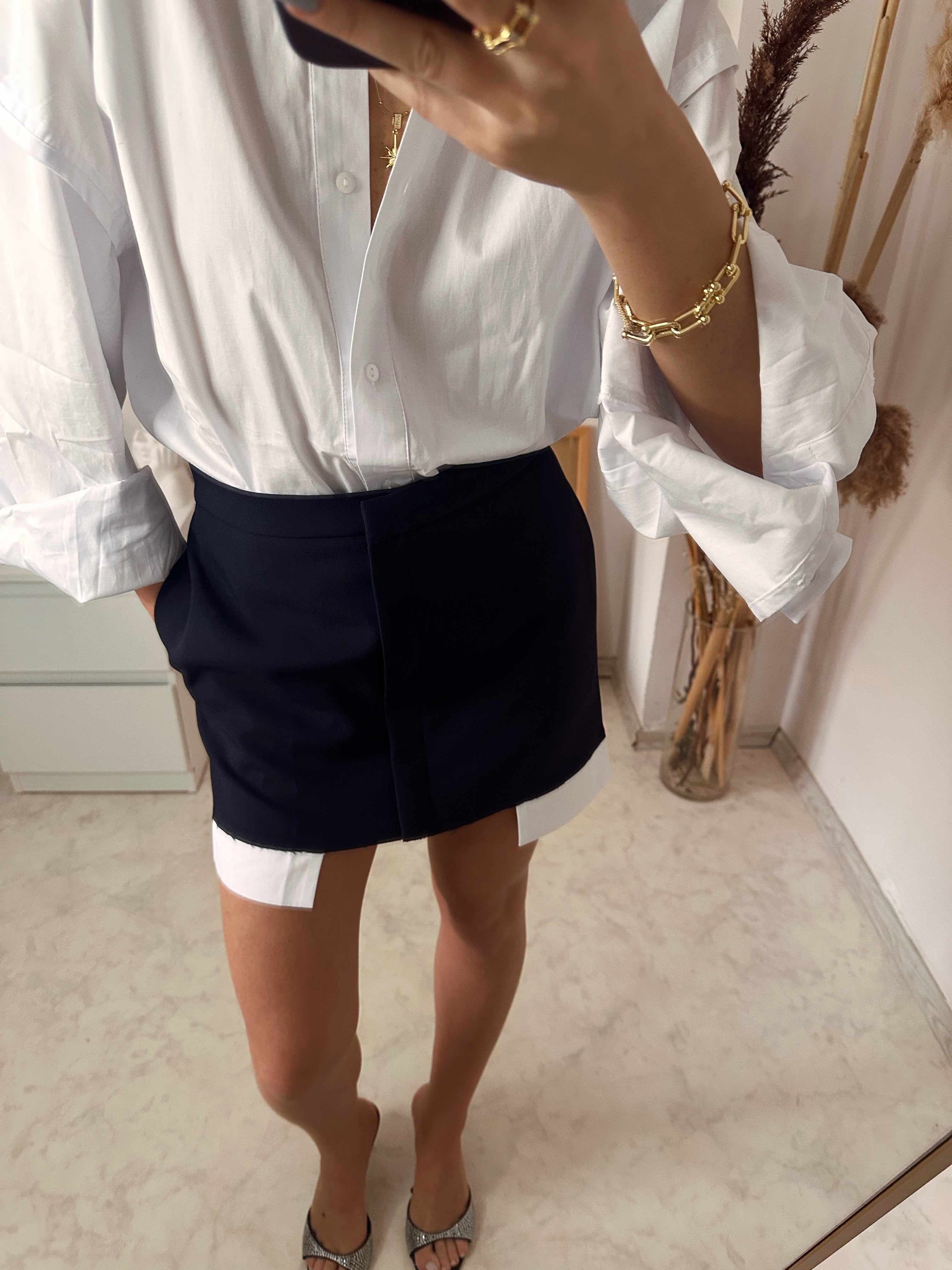 Önü Fermuarlı Etek