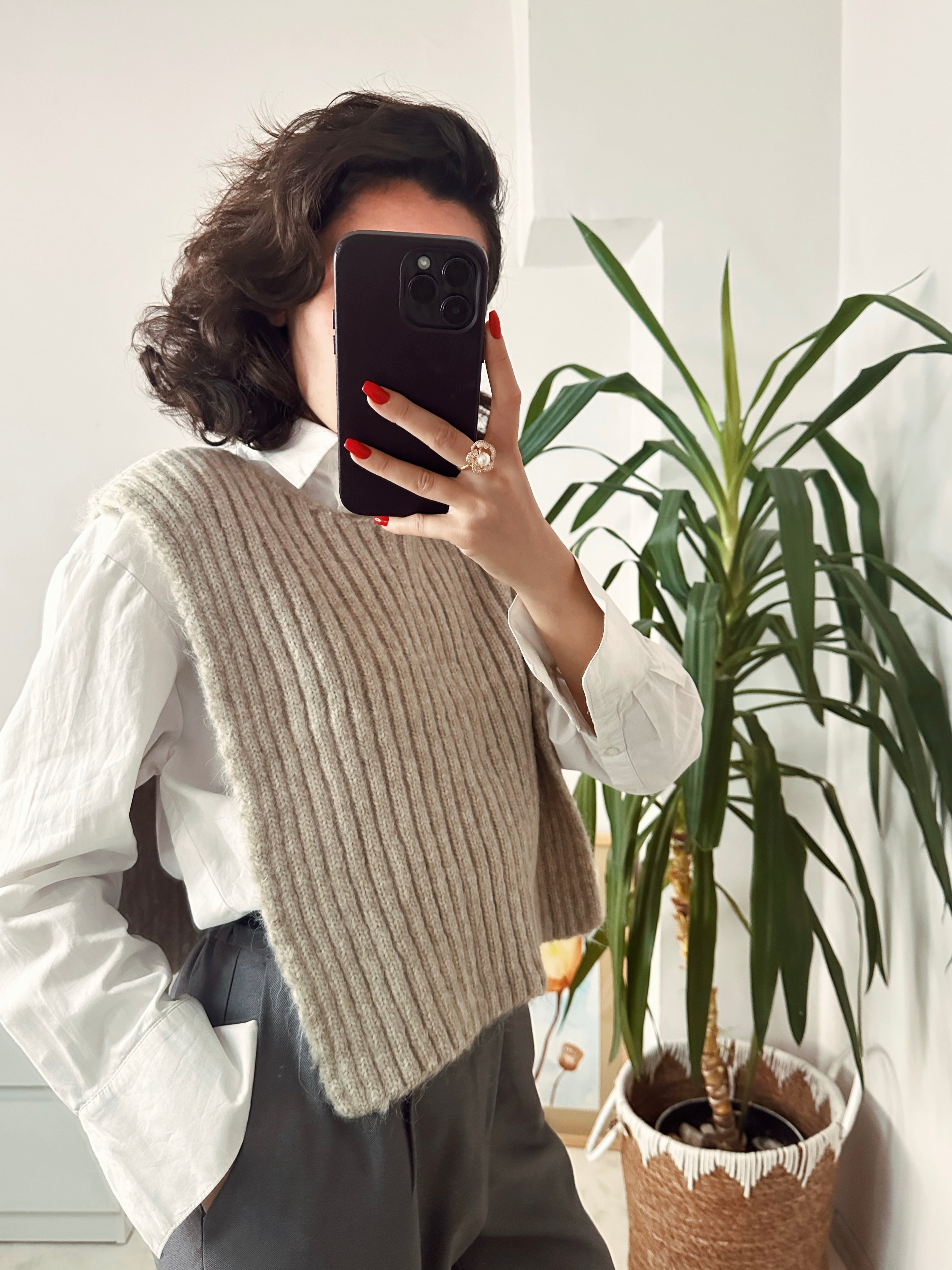 Yanları Açık Süveter