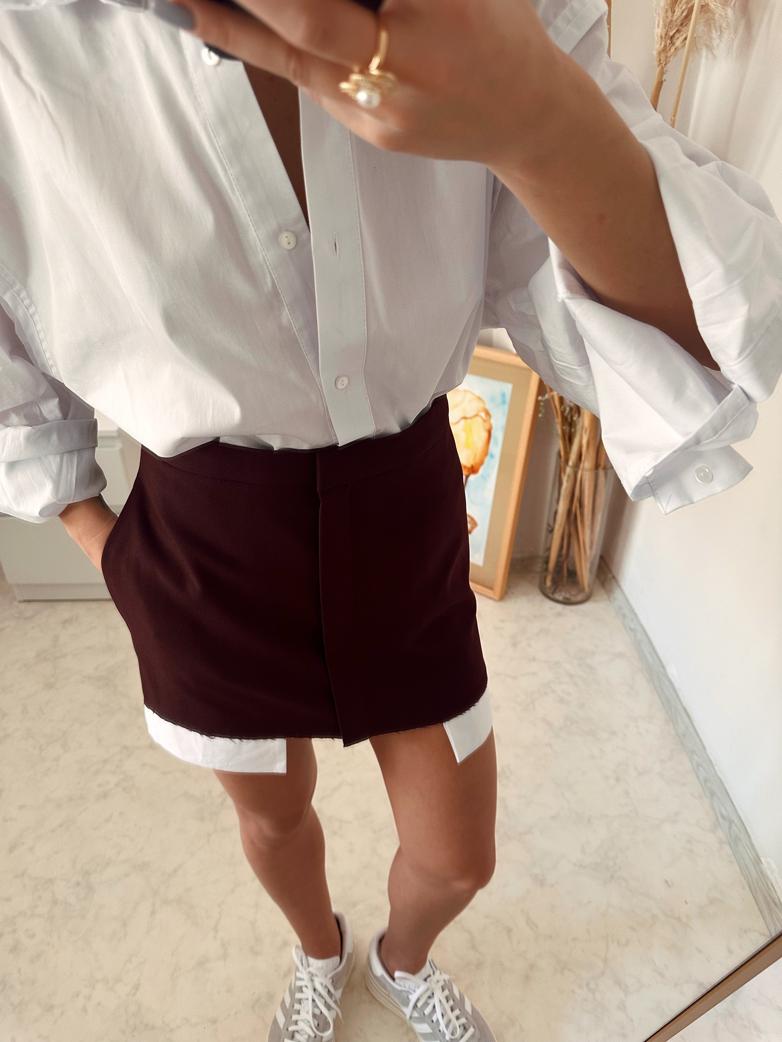 Önü Fermuarlı Etek