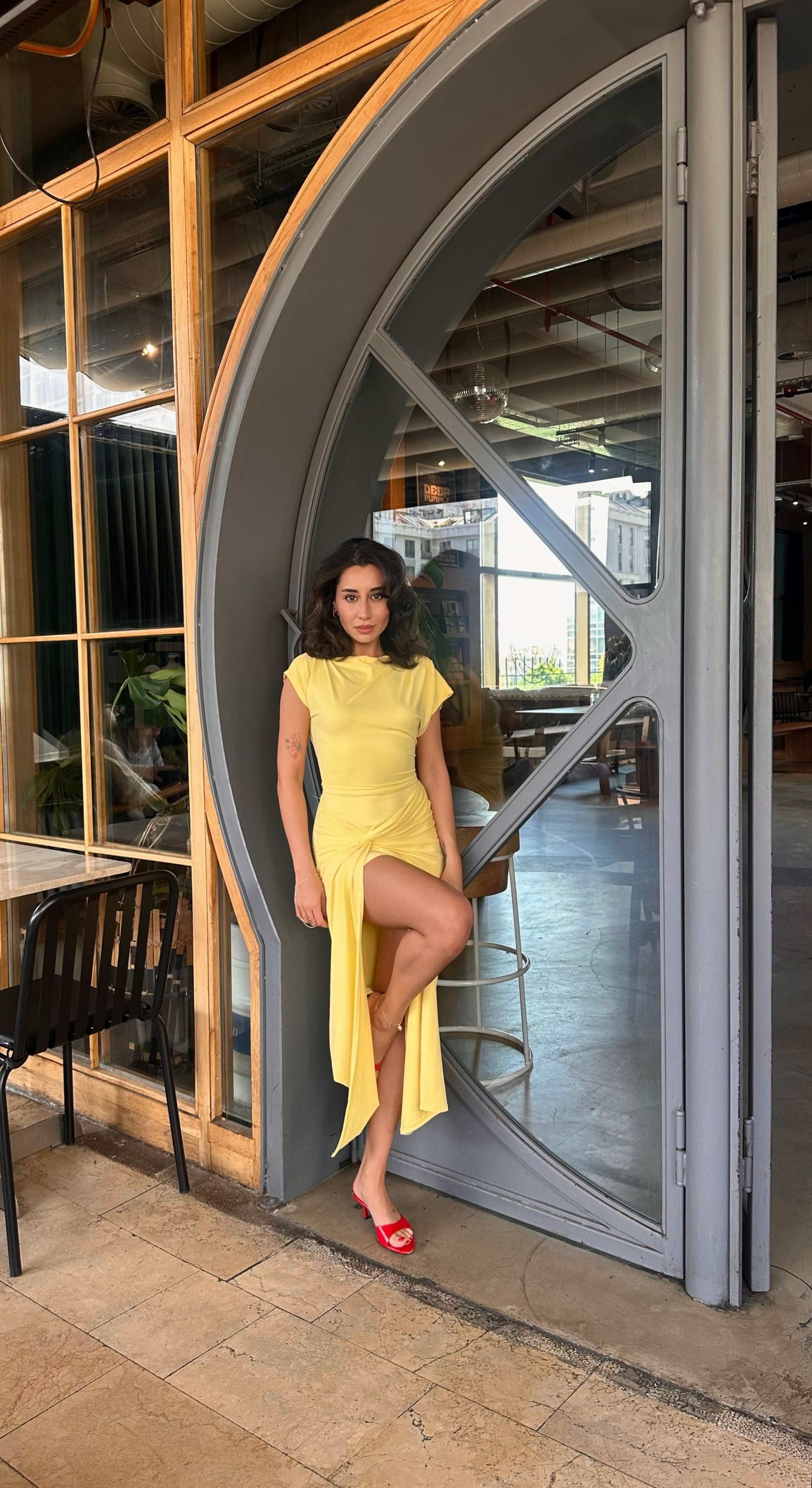 Golden Muse Elbise