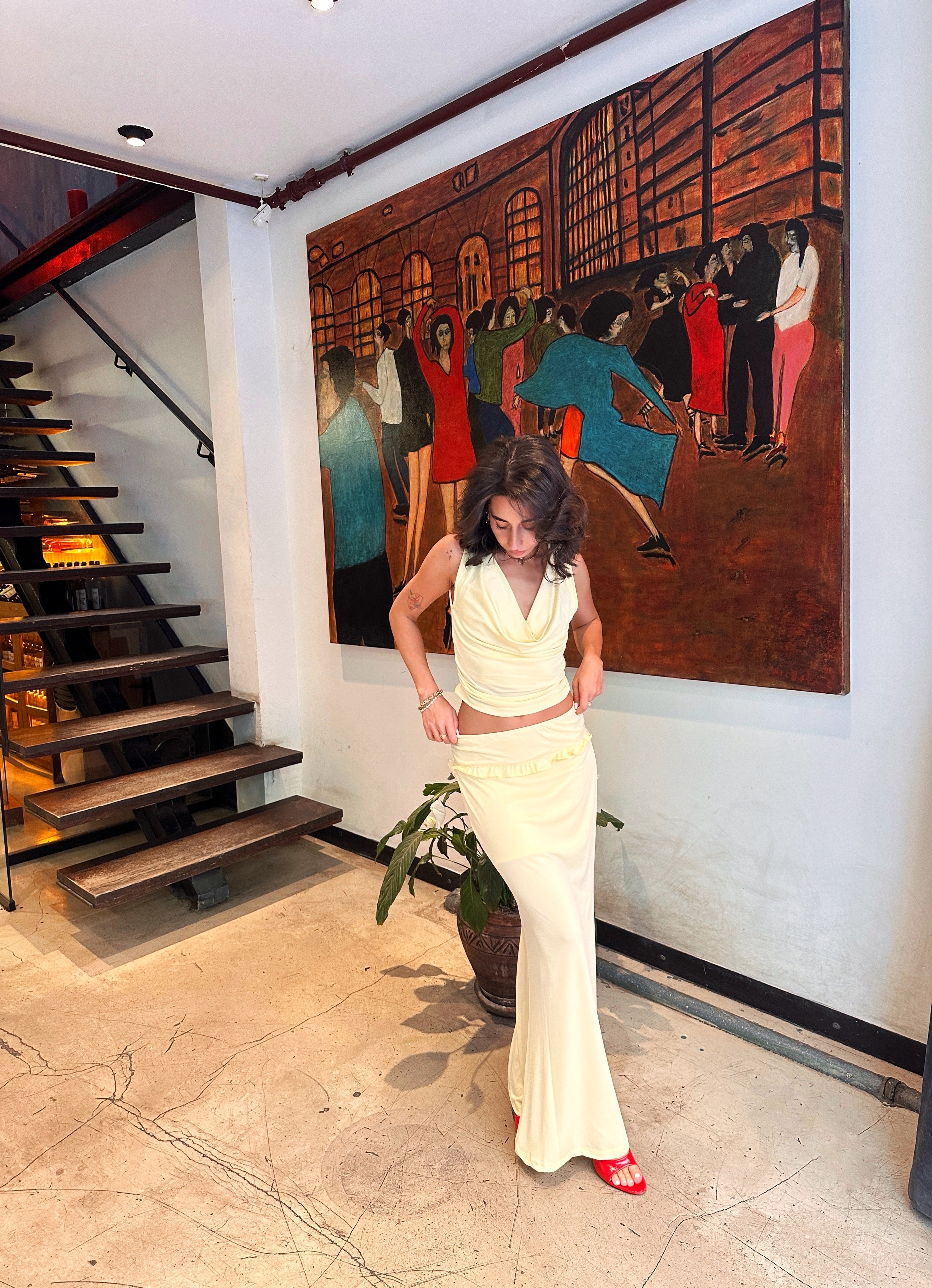 Butter Yellow Etek Takım