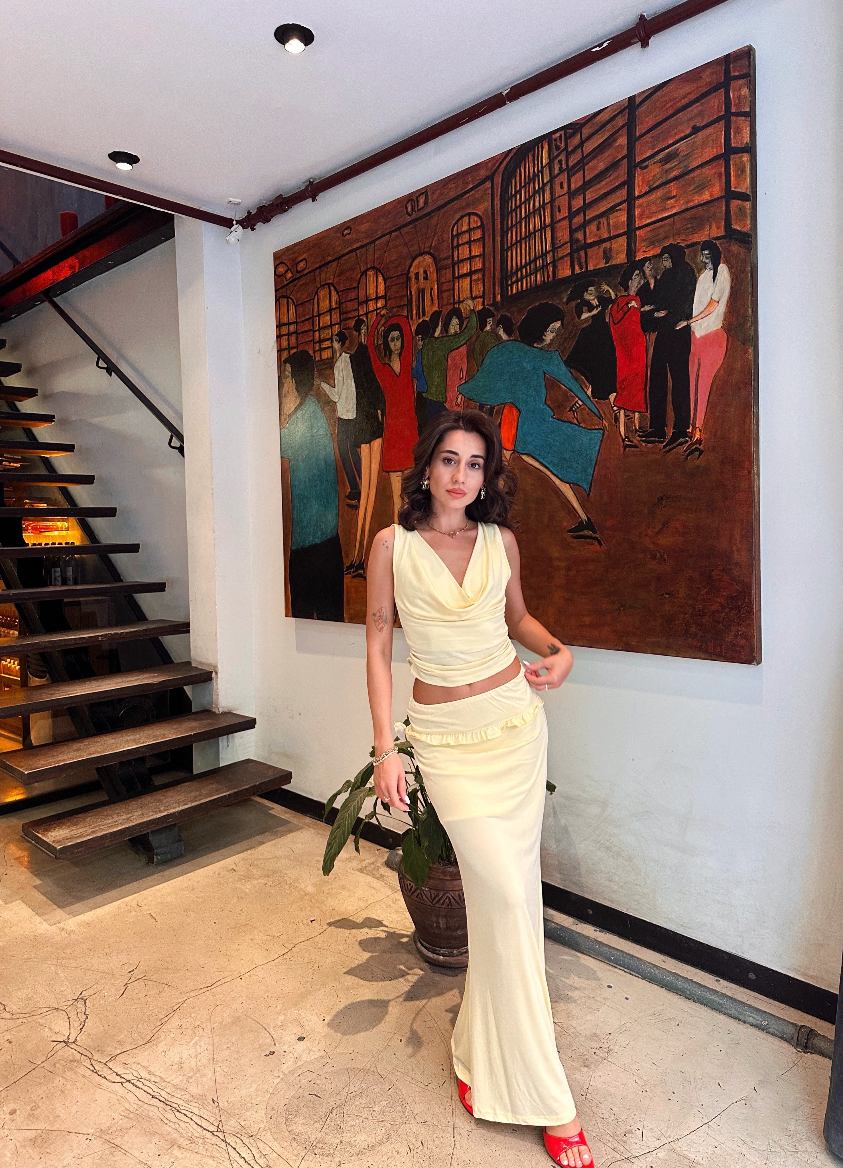 Butter Yellow Etek Takım