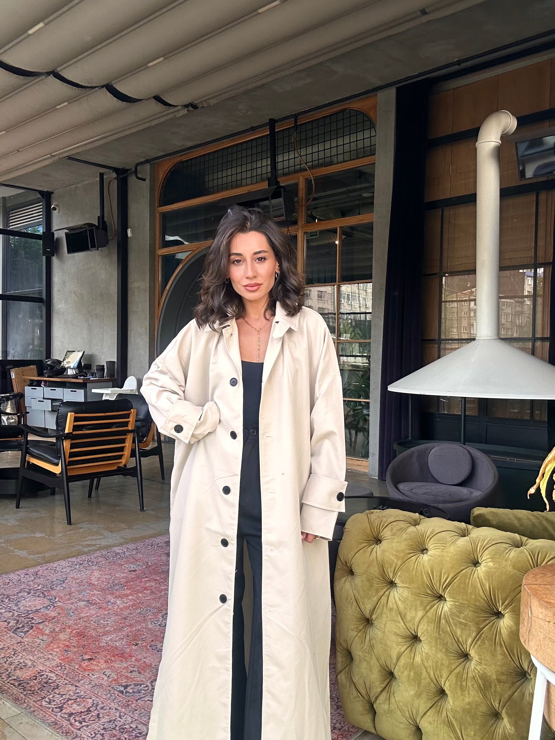 Valeris Maxi Trençkot