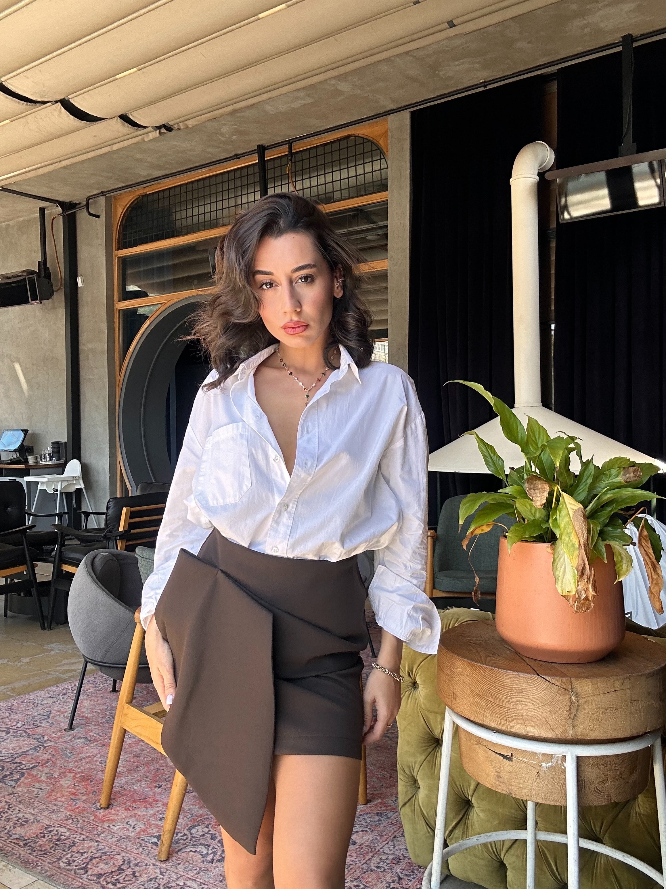 Shadow Tasarım Mini Etek