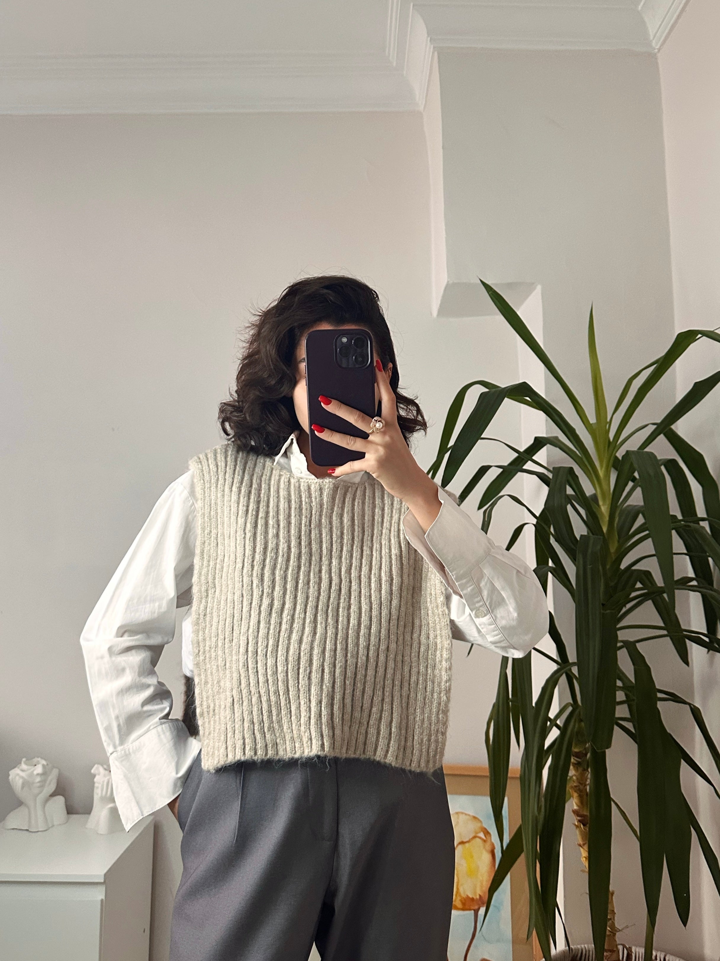 Yanları Açık Süveter