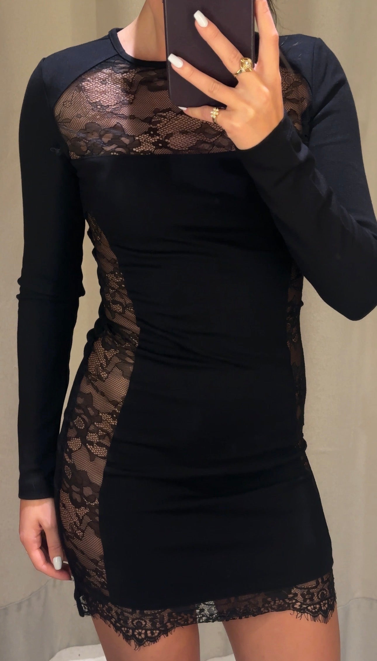 Lace Elbise