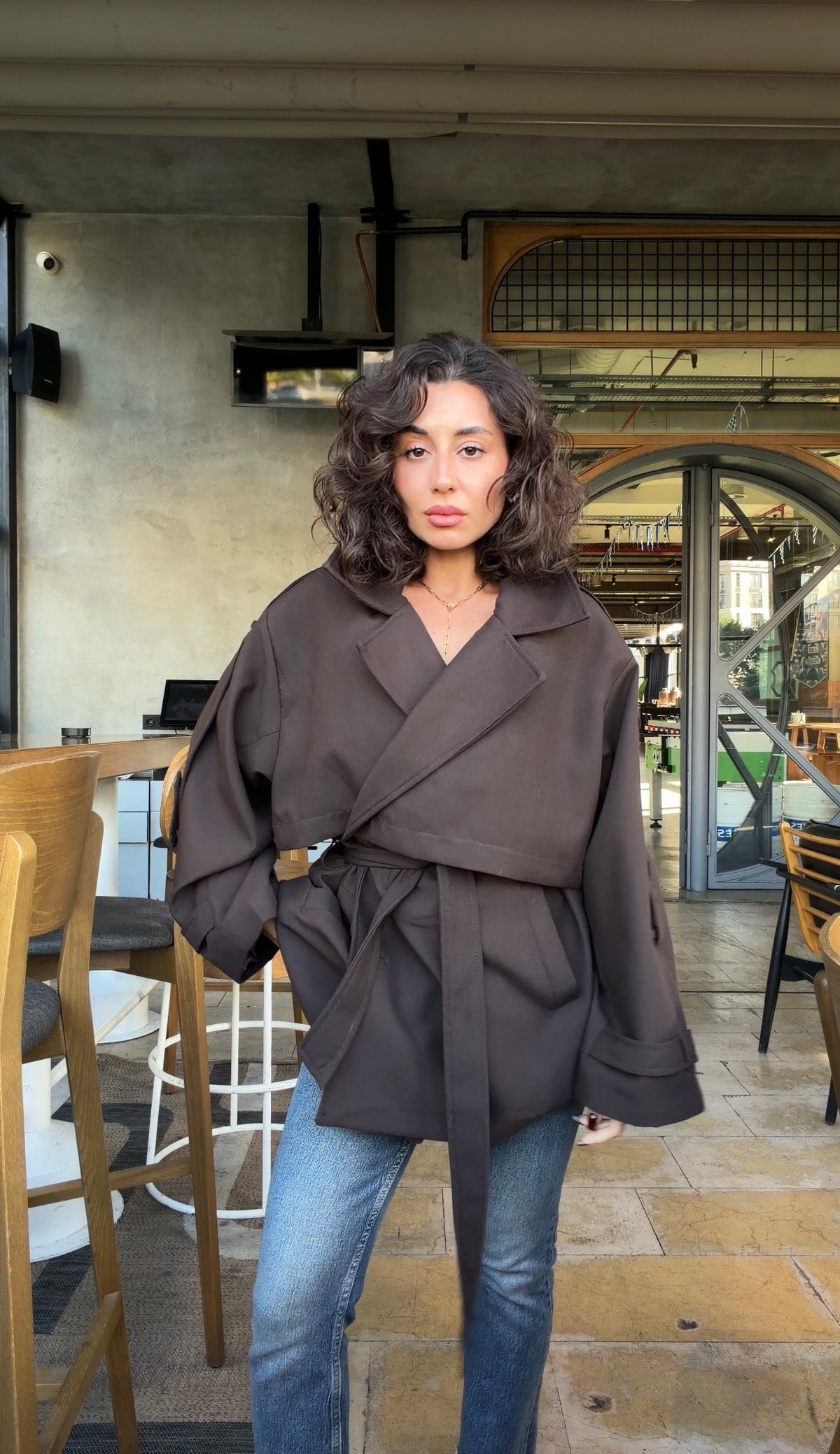 Mocha Muse Trençkot
