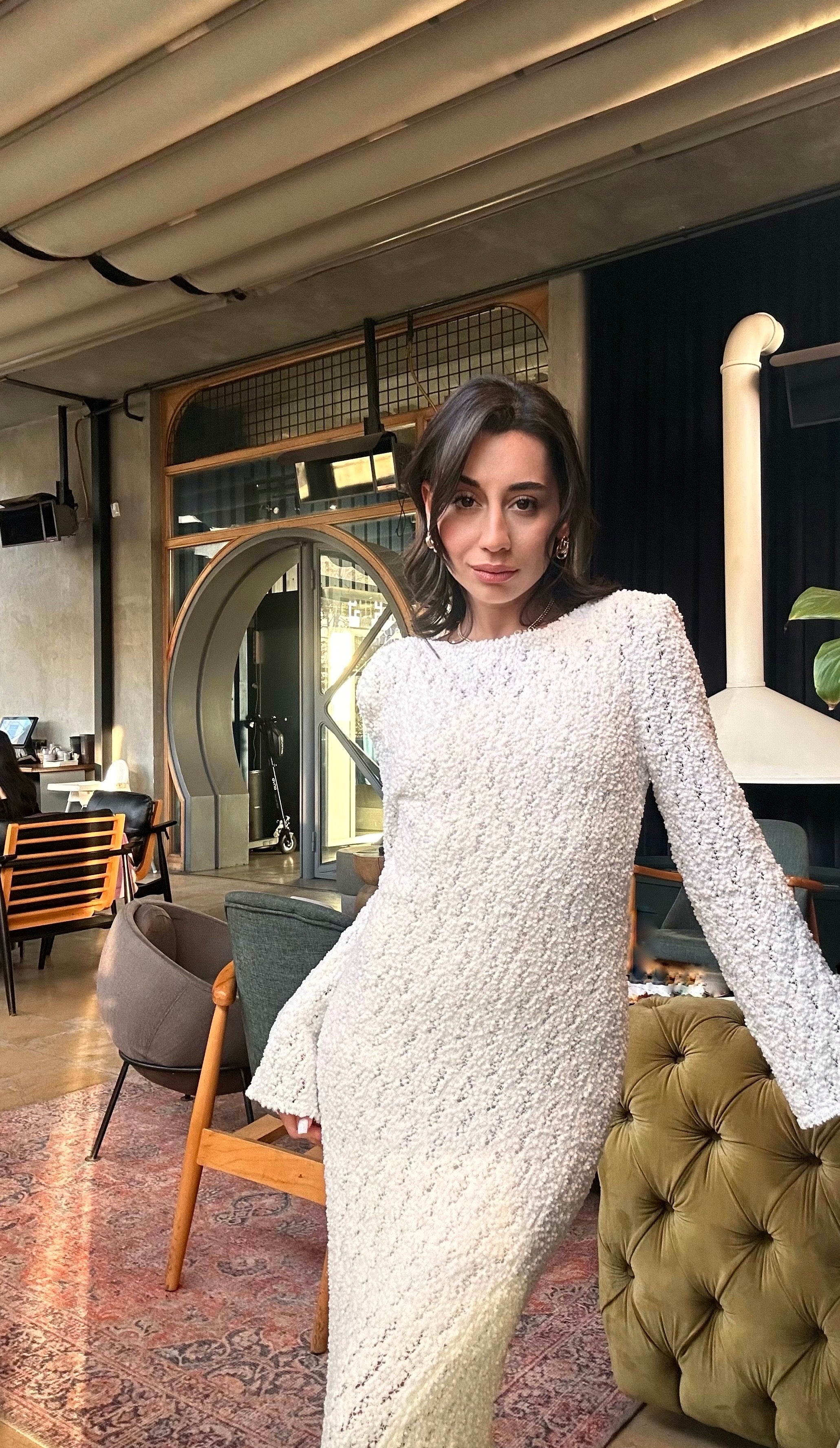 Tasarım Maxi Dantel Elbise