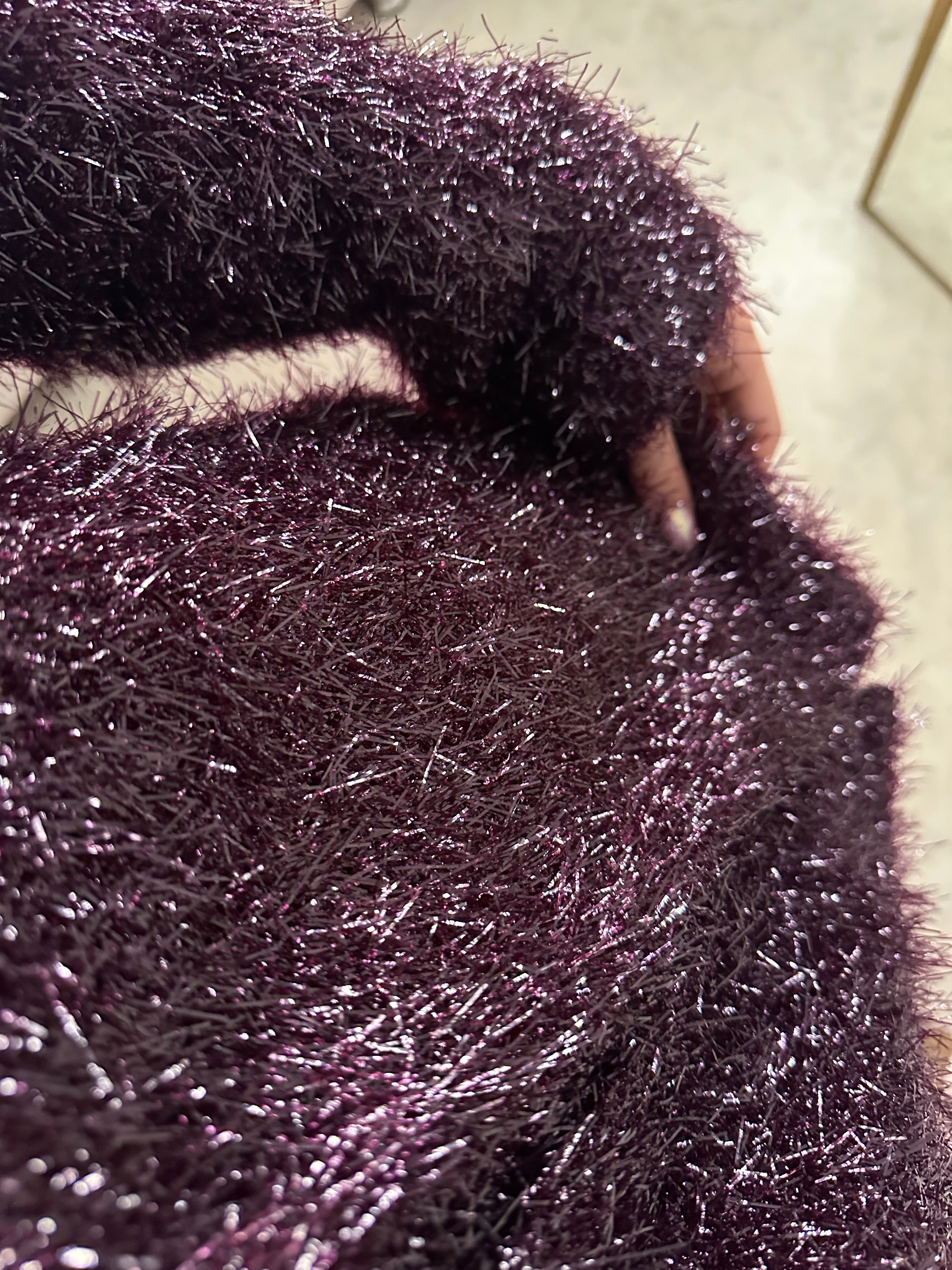 Kırçıllı Bordo Ceket