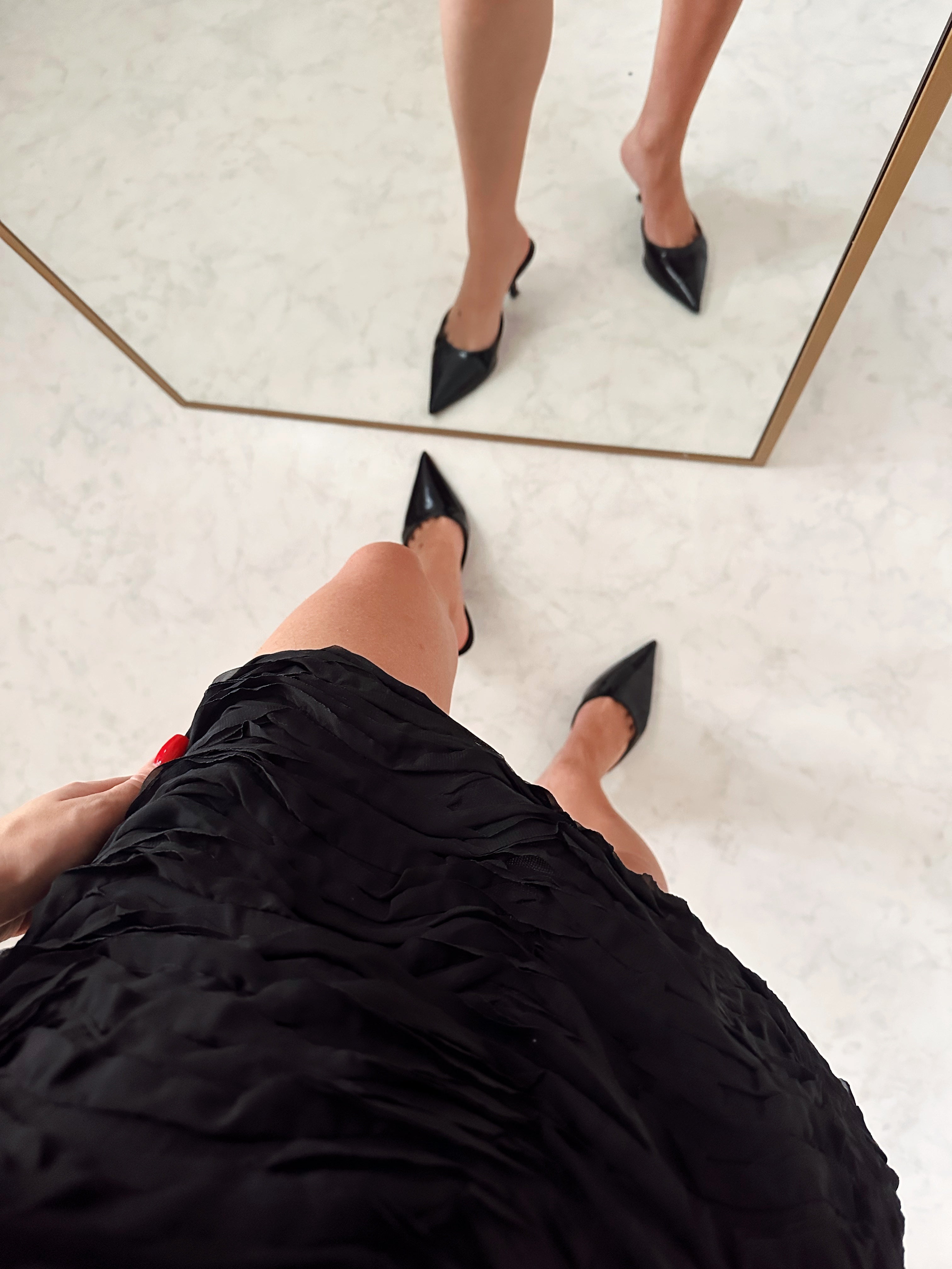 Dokulu Tasarım Etek