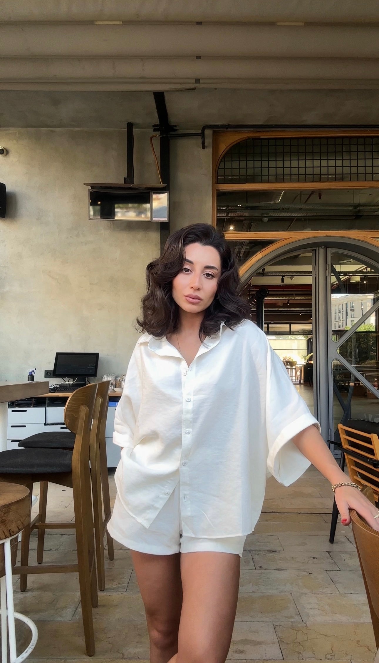 Pure Gömlek Şort Takım