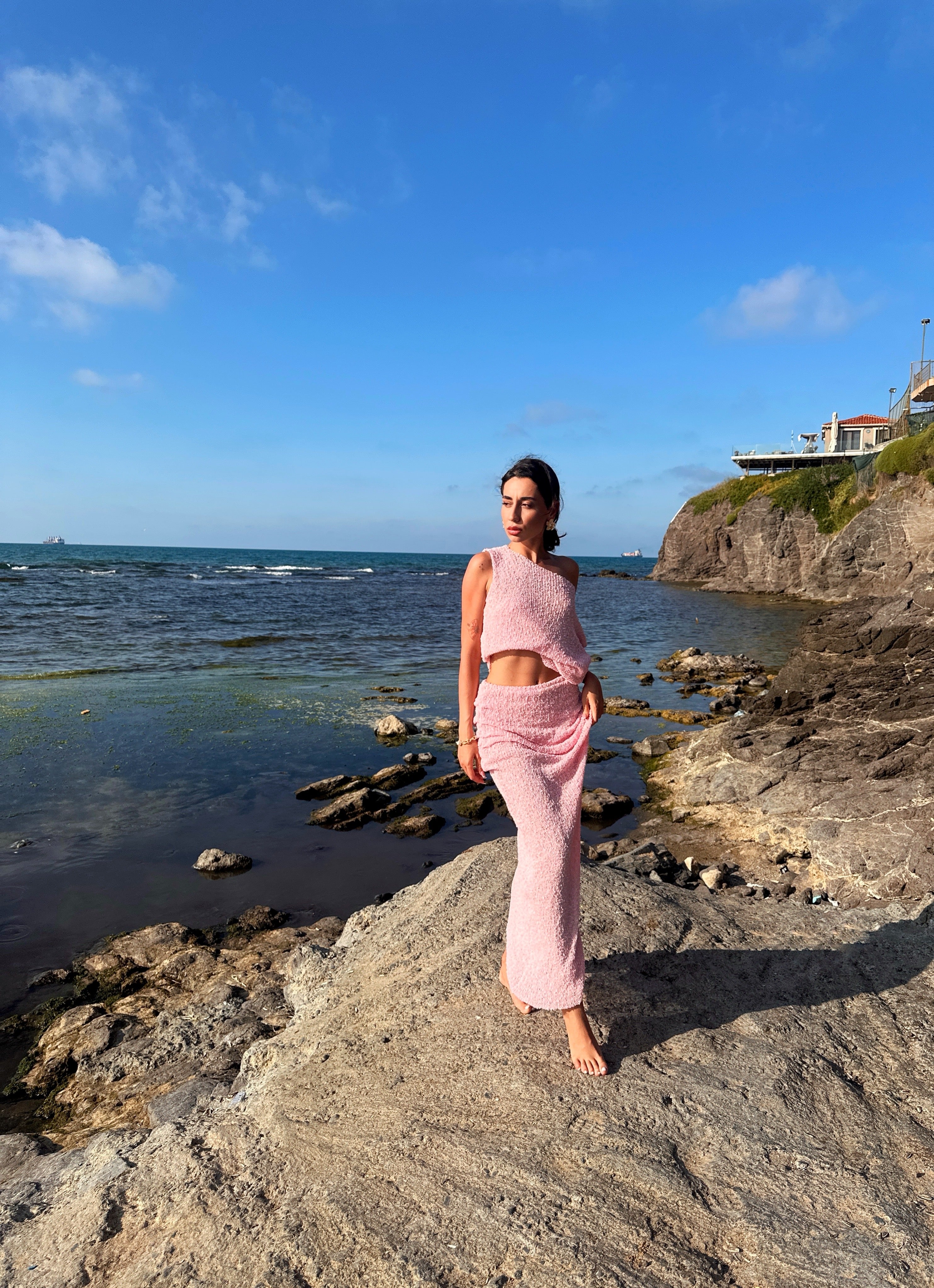 Dokulu Merserize Beach Etek Takımı💥