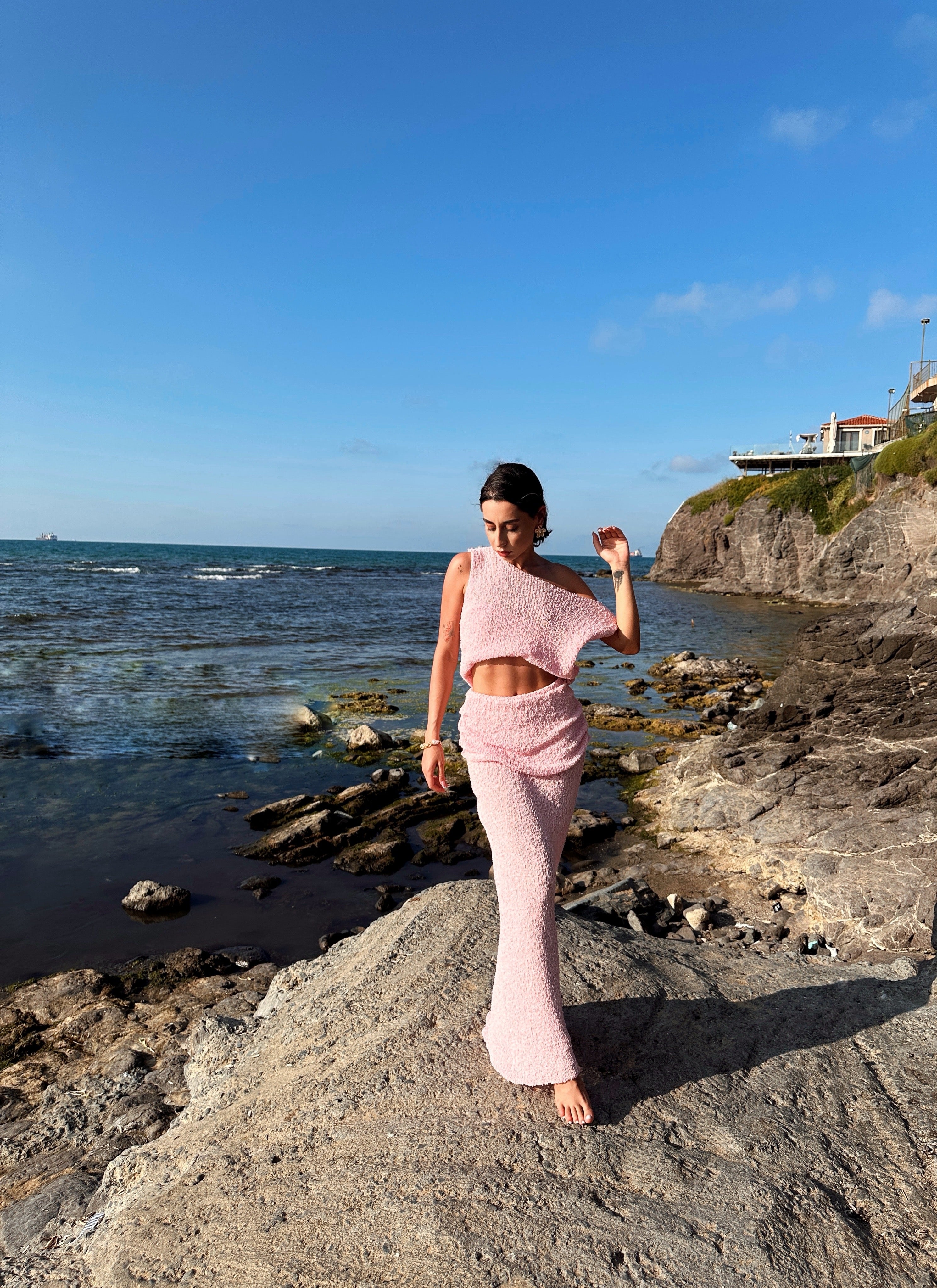 Dokulu Merserize Beach Etek Takımı💥