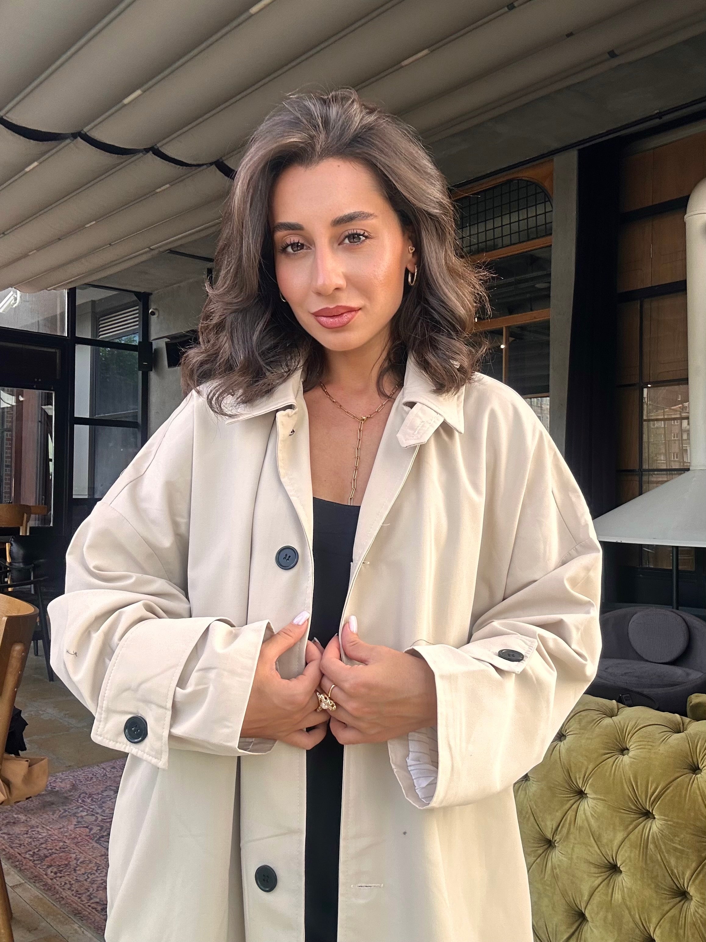 Valeris Maxi Trençkot