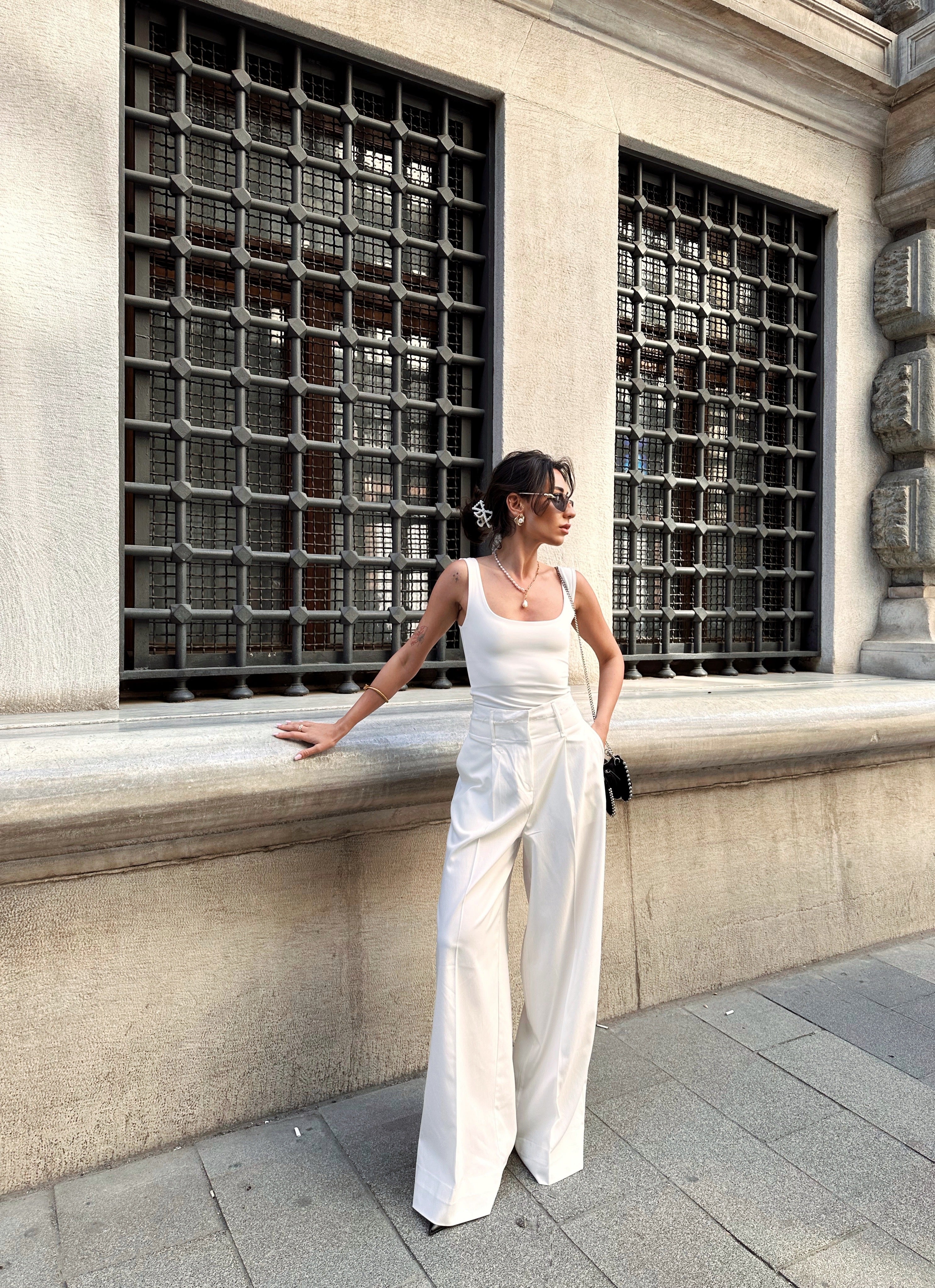 Premıum Yüksek Bel Palazzo