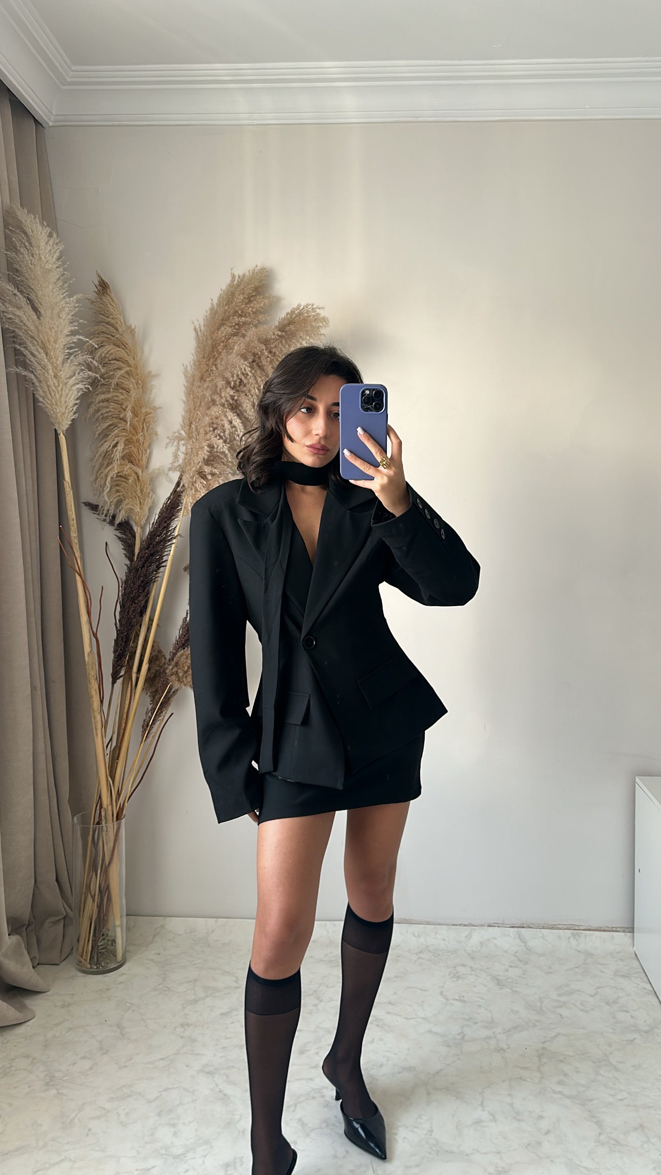 Vanta Blazer Ceket Etek Takım