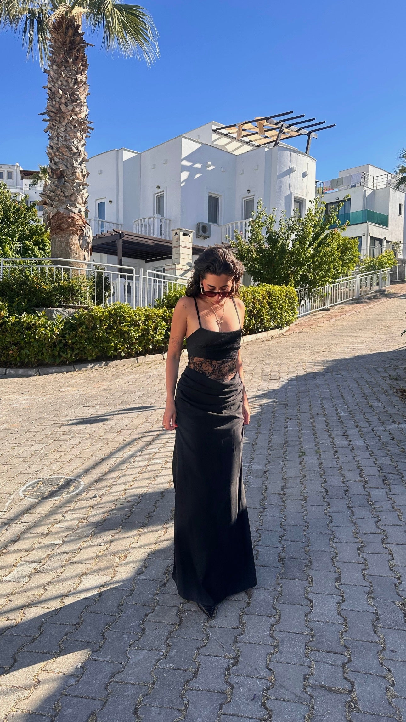 Black Dahlia Maxi Elbise