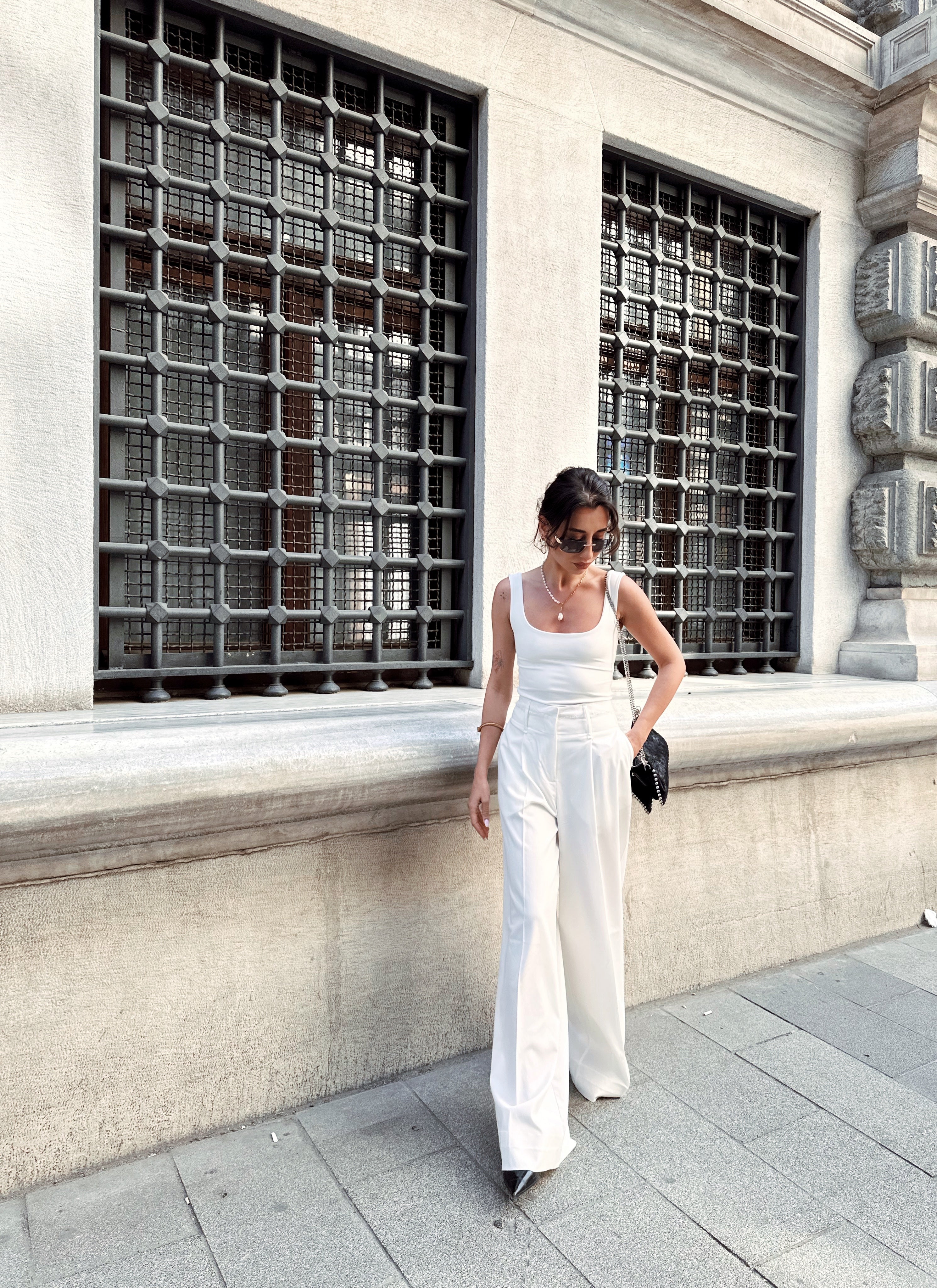 Premıum Yüksek Bel Palazzo