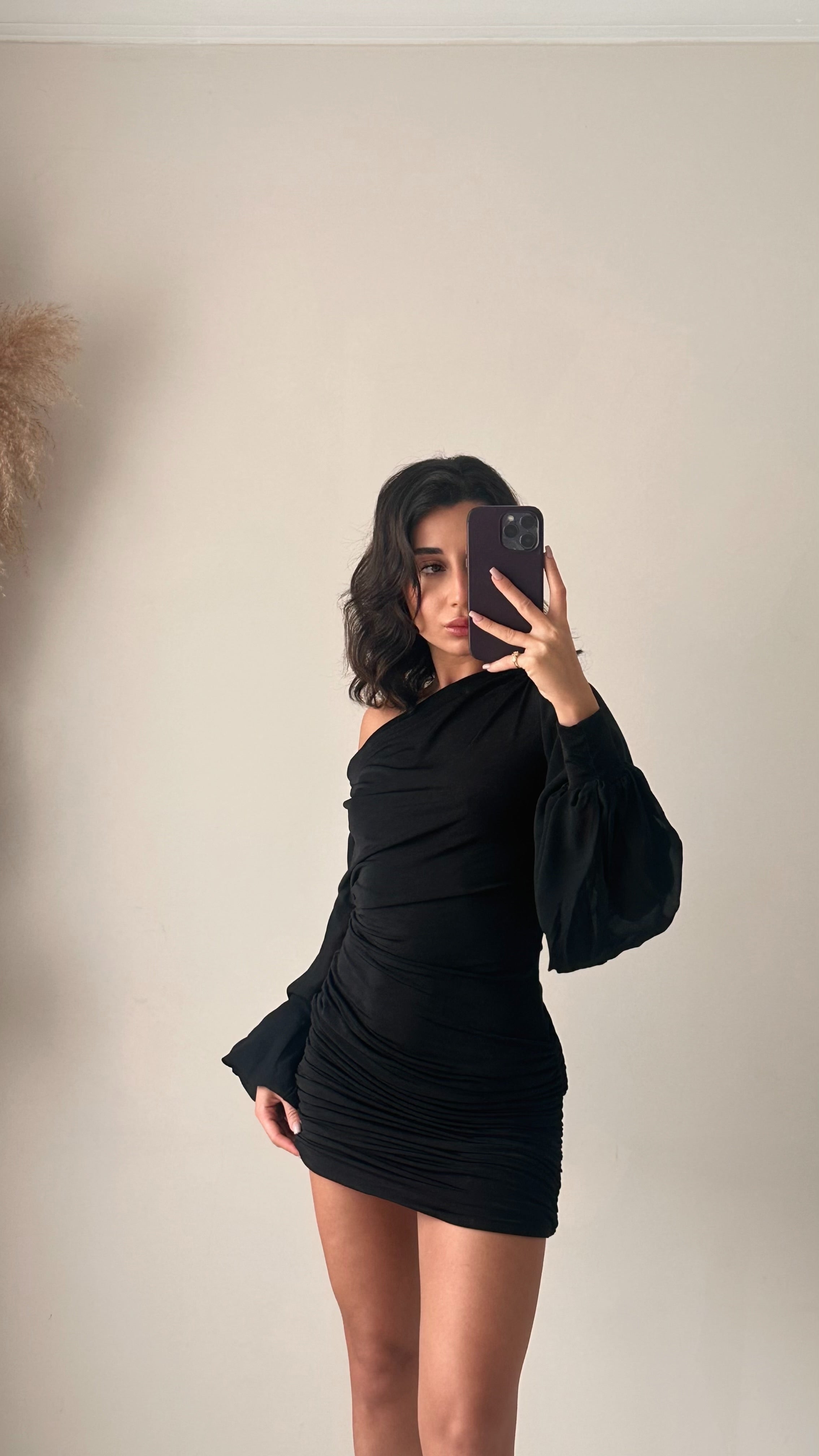 Noir Élégance Elbise