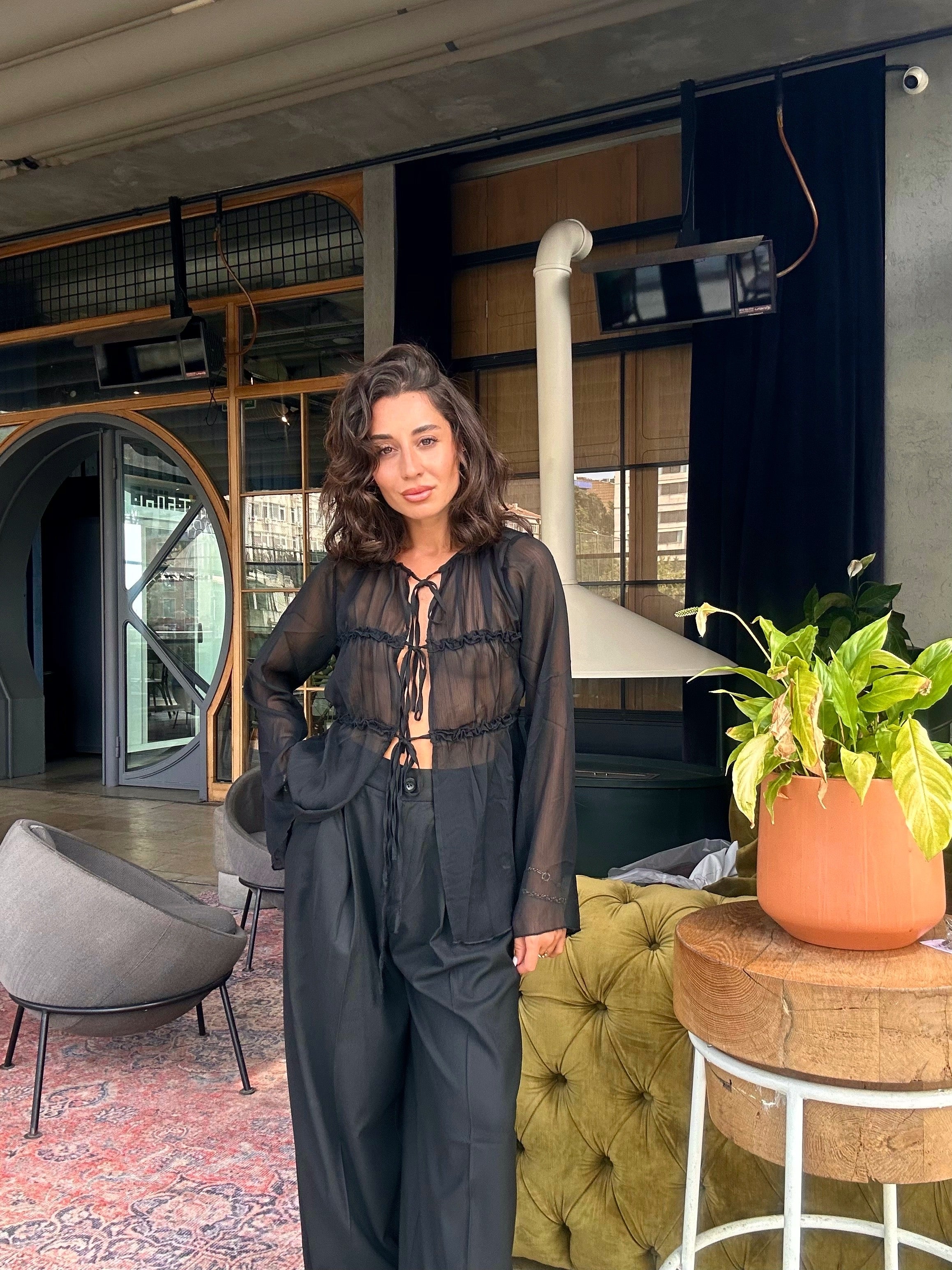 Premıum Yüksek Bel Palazzo