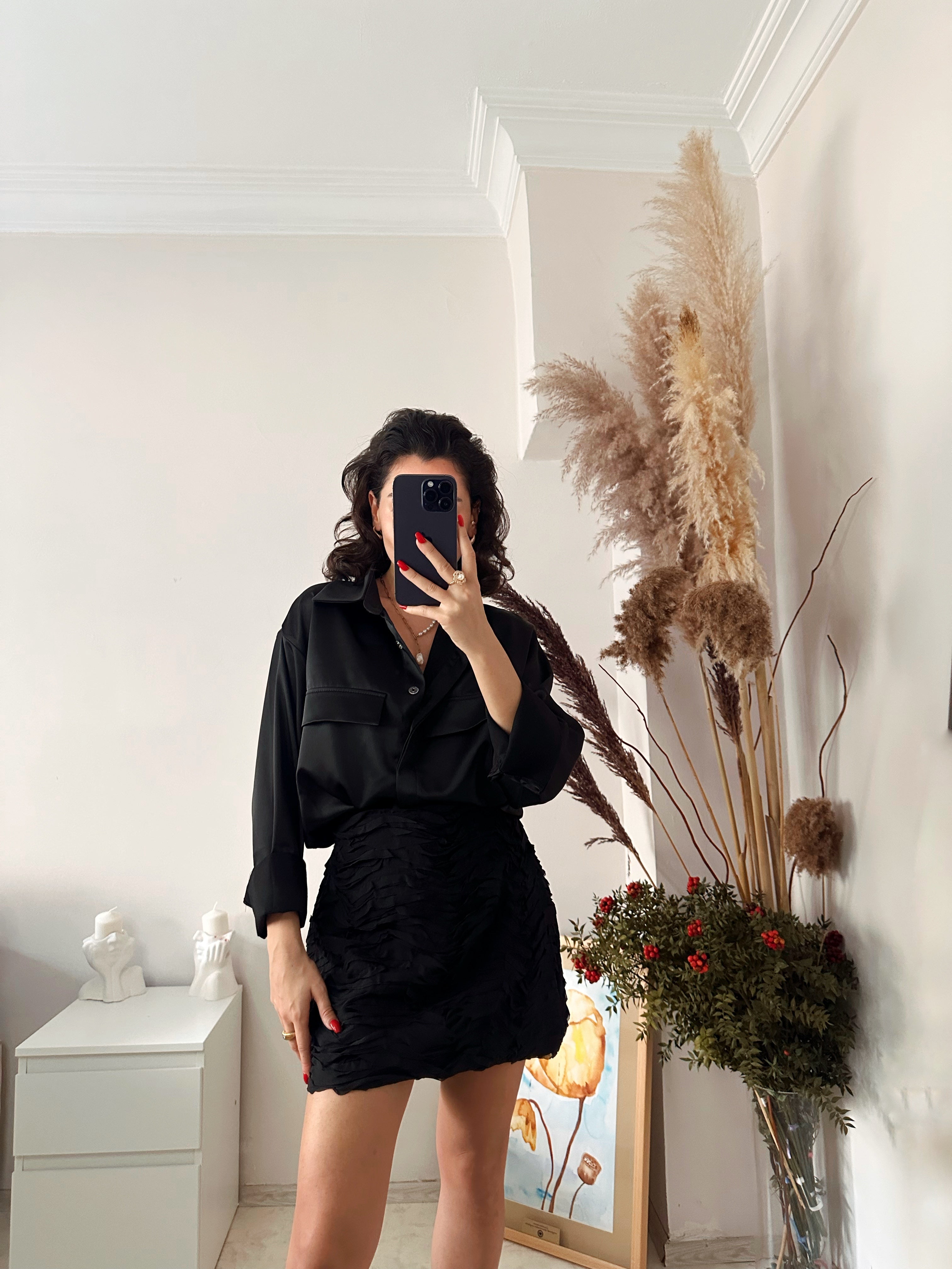 Dokulu Tasarım Etek