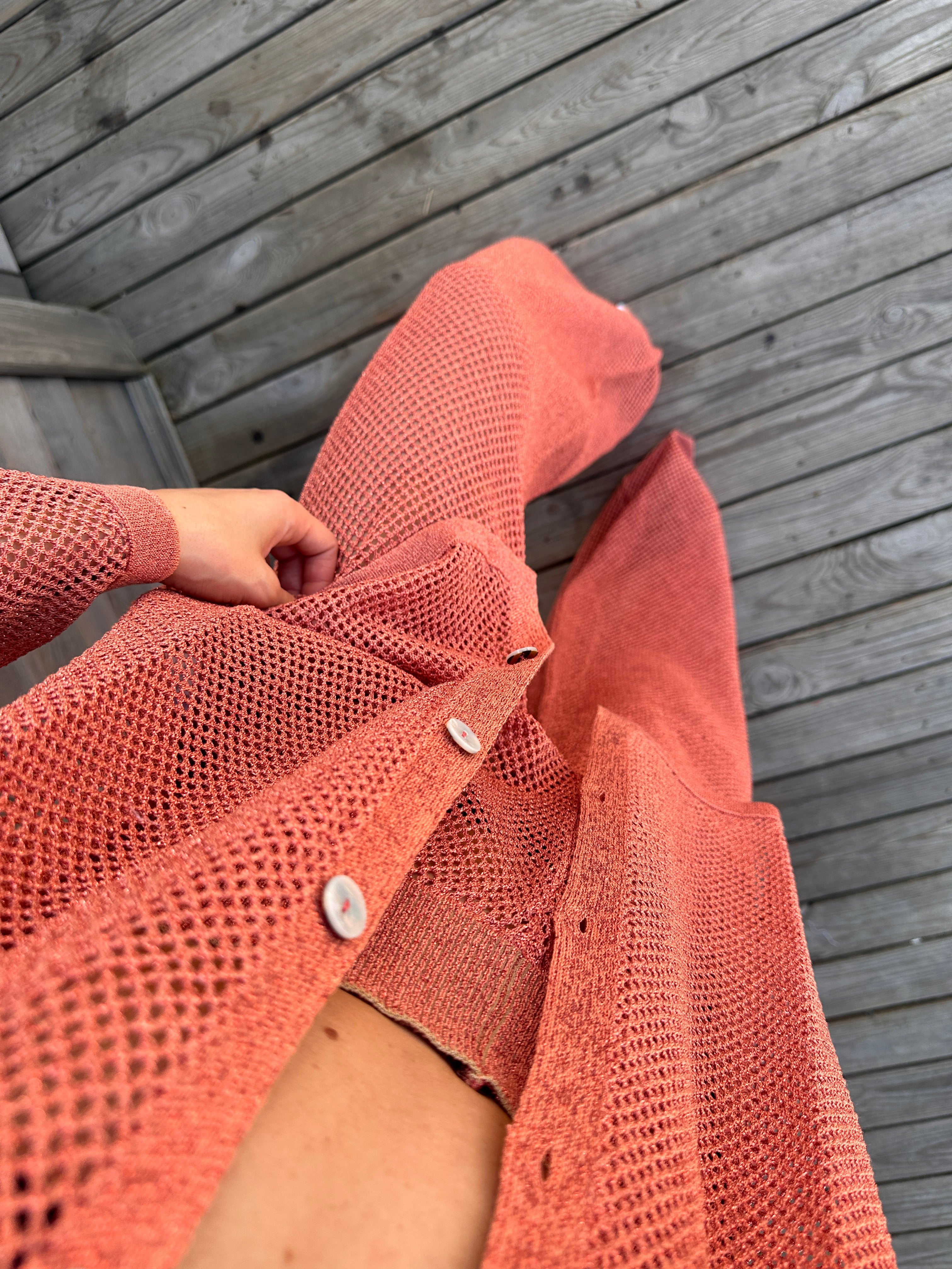 Simli Transparan İkili Takım