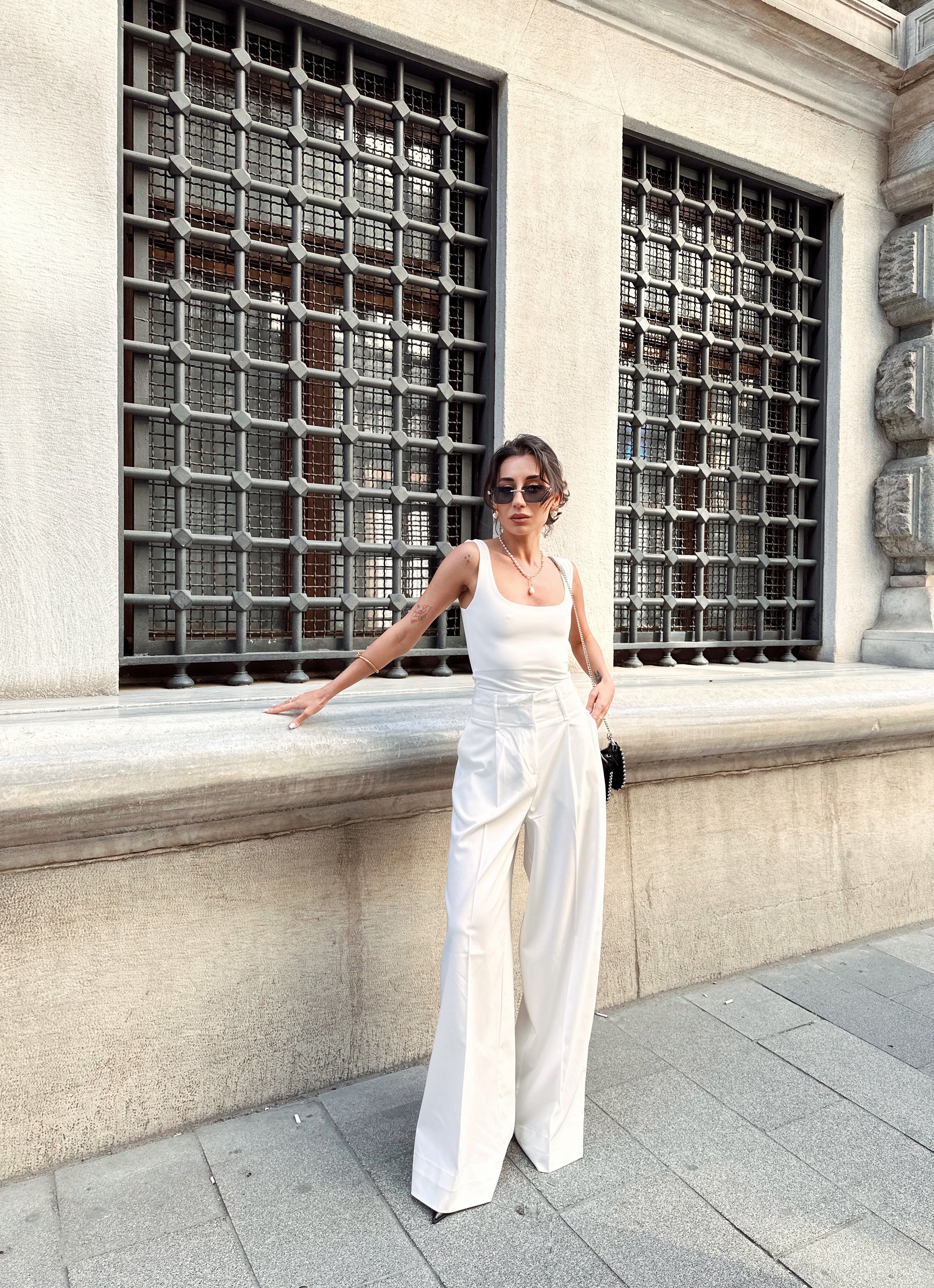 Premıum Yüksek Bel Palazzo