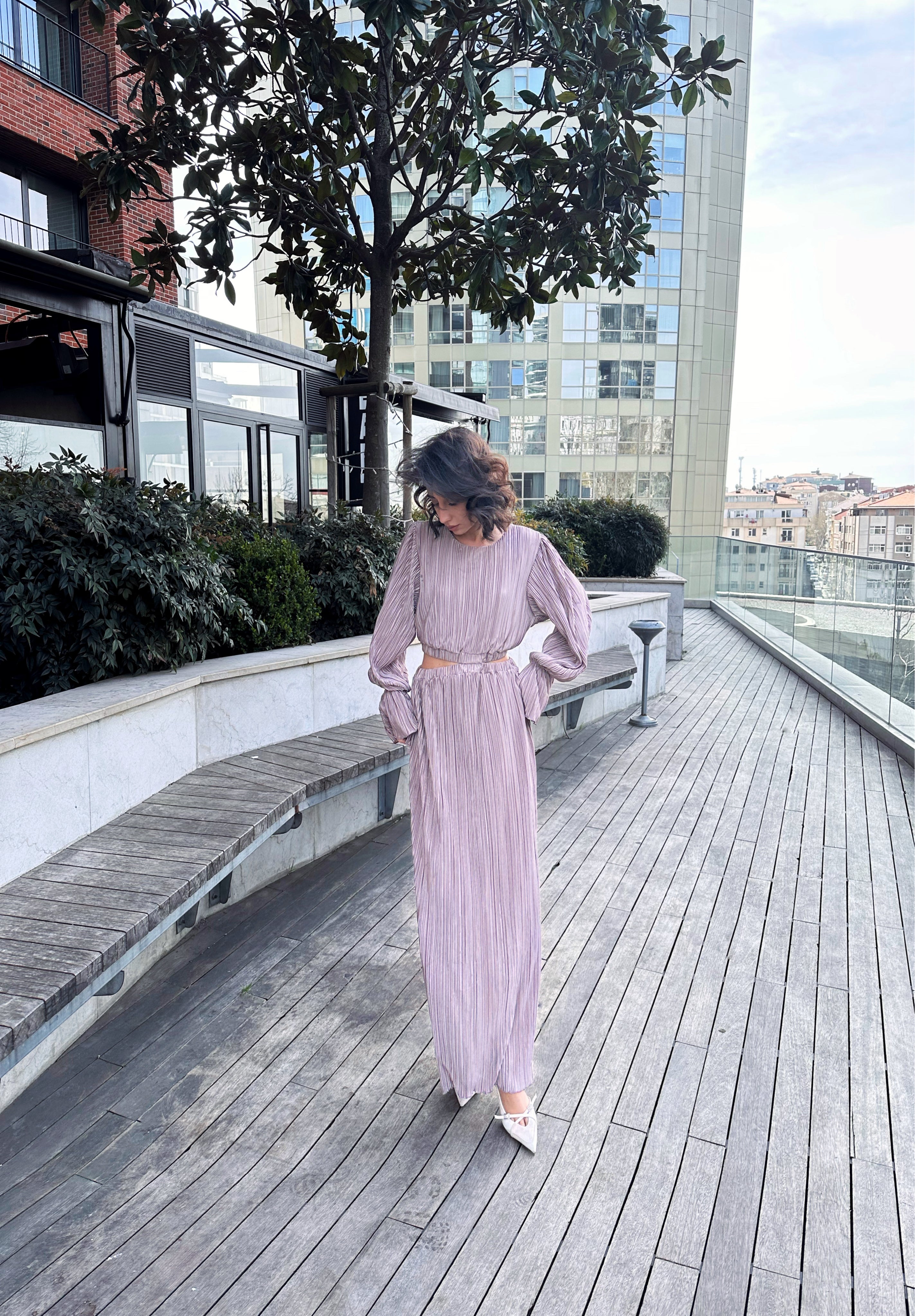 Bel Dekolteli Elbise