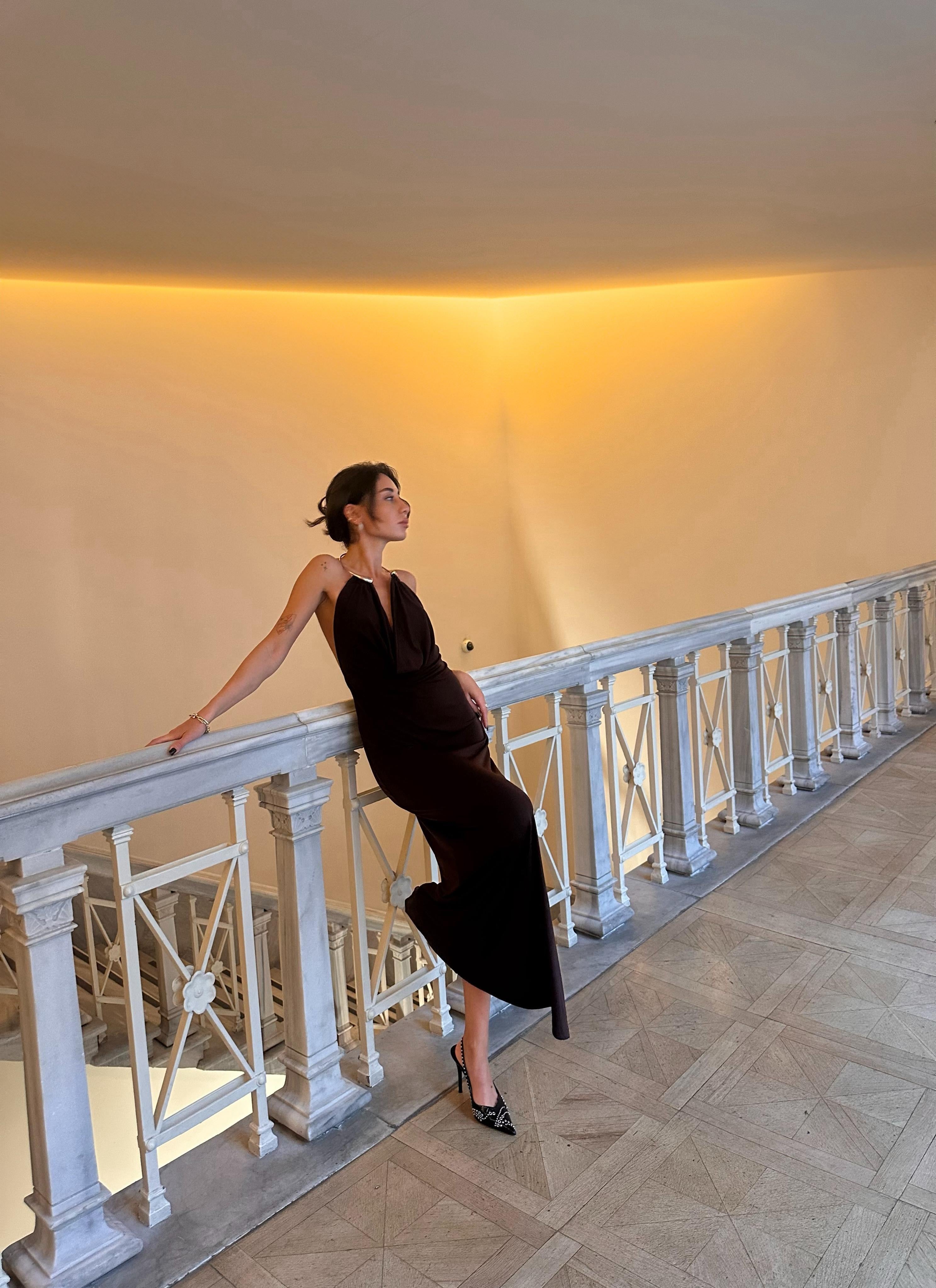 Brown Serenity Elbise