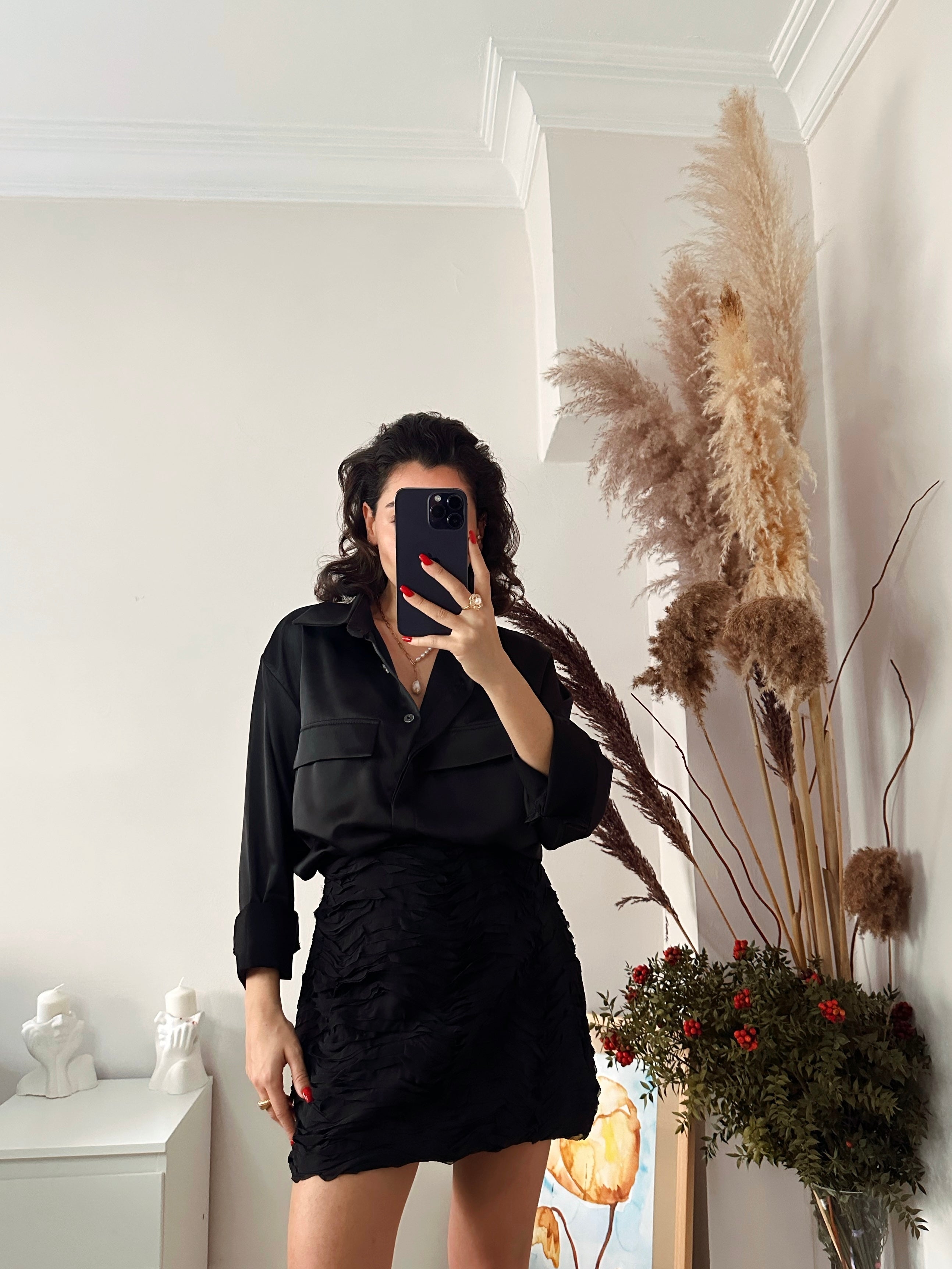 Dokulu Tasarım Etek