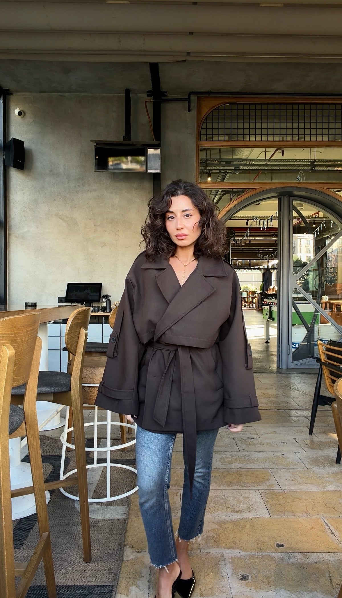 Mocha Muse Trençkot