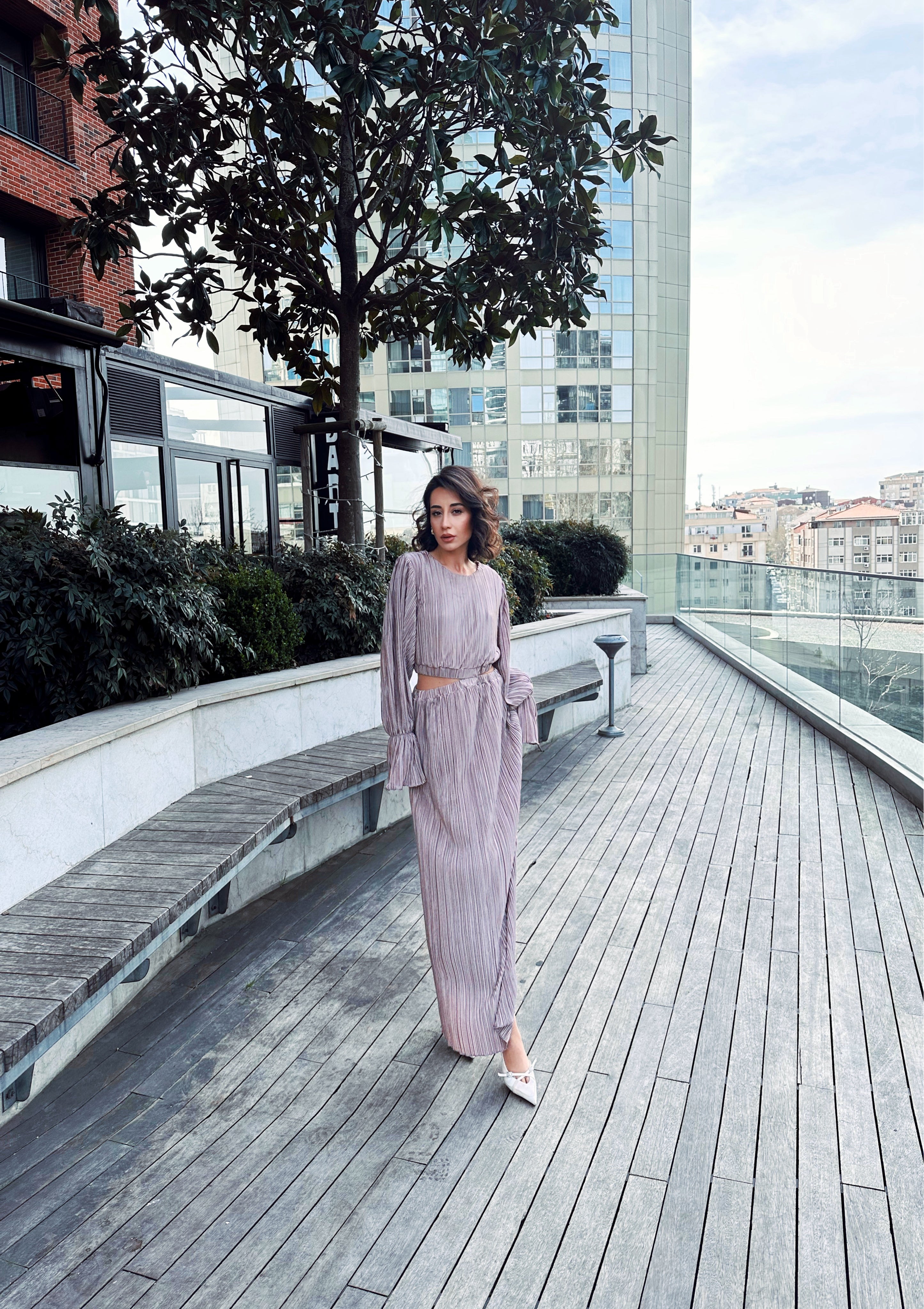 Bel Dekolteli Elbise