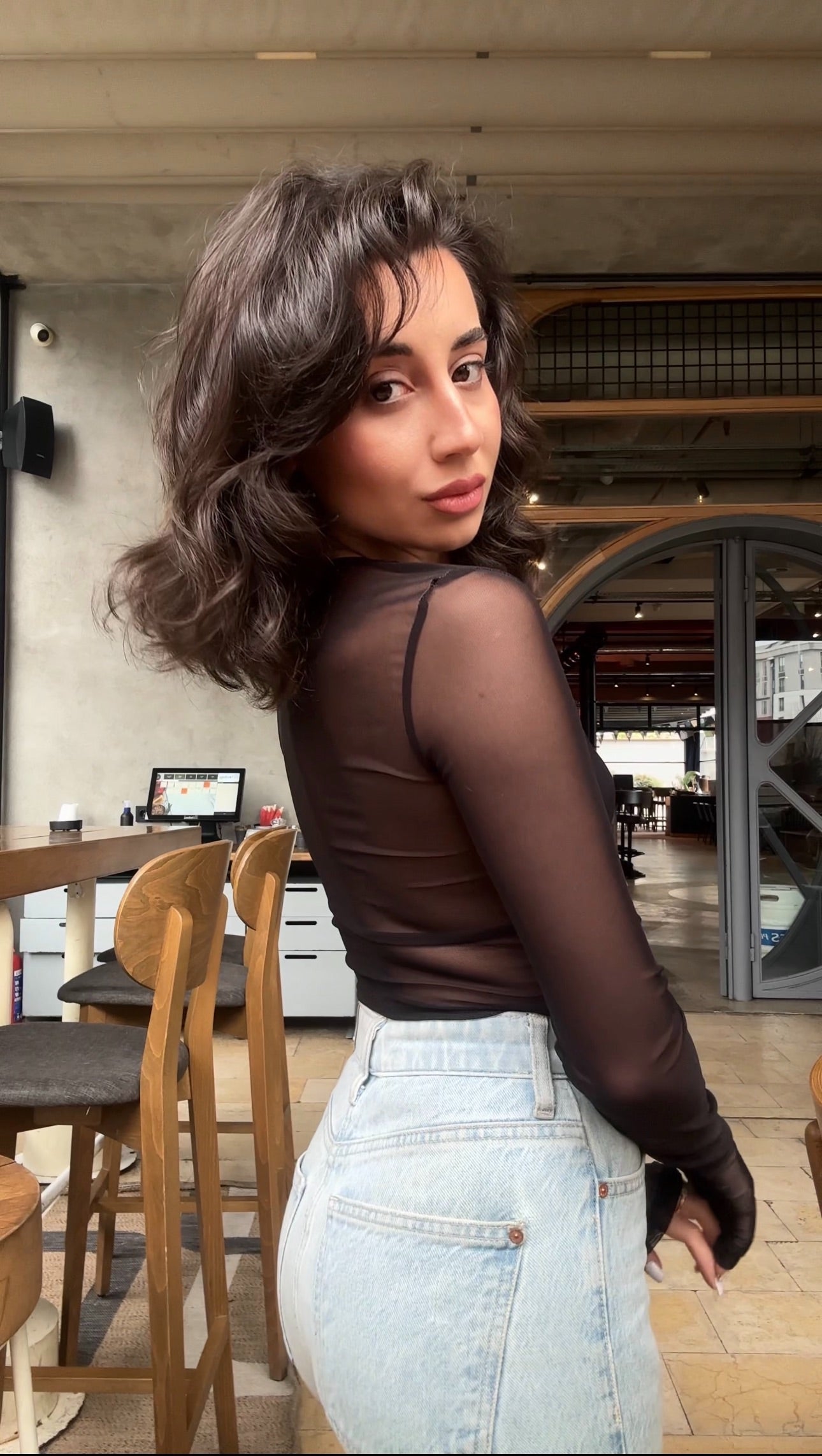 Sia Transparan Bodysuıt